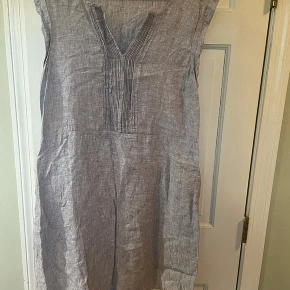 Garnet Hill | Dresses | Garnet Hill 0 Linen Dress Size 14 | Poshmark